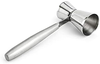 Houdini H4-013204T Double Jigger Cocktail Accessory, 7.5 inches, Stainless Steel