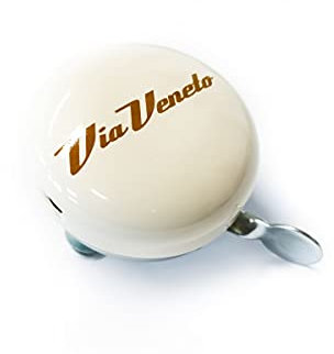 Via Veneto by Canellini Campanello Bicicletta Bici Citybike CTB Donna Vintage Retro Via Veneto Alluminio Bell Ring
