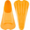 CAPAS Kurze Trainingsflossen für Schwimmen | Komfortable Silikon Schwimmflossen | Kurzflossen | Taucherflossen | Unisex Flossen für Kinder Erwachsene | Kurze Klinge Beinstärke aufbauen (Orange, M)