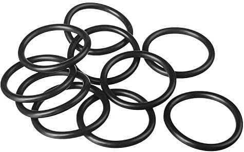 Othmro Gummi-O-Ringe, Nitrilkautschuk-Unterlegscheiben, Dichtungsring, 50 mm Außendurchmesser, 42 mm Innendurchmesser, 4 mm Breite, Dichtungsdichtung für Wasserhähne, Sanitärarbeiten, 10 Stück