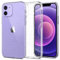 Spigen Liquid Crystal Glitter Hülle Kompatibel mit iPhone 12 Pro und Kompatibel mit iPhone 12 -Crystal Quartz