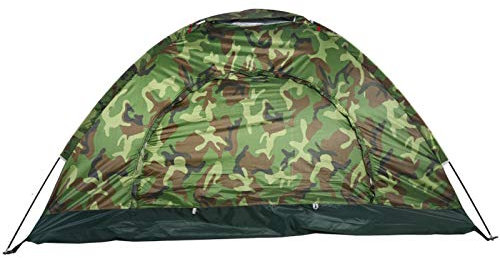 2-Mann-Zelt, Rucksack-Campingzelt mit Entlüftung und Abdeckung Einfach aufzubauen