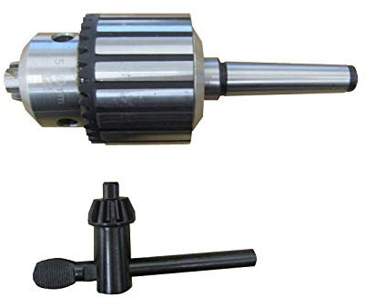 RDGTOOLS 2MT Key-Type Drill Chuck 5-20MM Capacity 10MM Drawbar