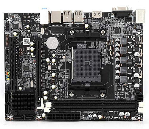 Placa Madre CR2032 DDR3 1333/1600/1866/2133MHz Placa Base de computadora A88 - FM2/FM2 + CPU e Interfaz HDMI con Cable SATA