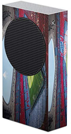 DeinDesign Skin kompatibel mit Microsoft Xbox Series S Folie Sticker FC Bayern München FCB Stadion