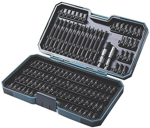 ERBAUER 1/4 HEX Shank Mixed Impact Screwdriver BIT Set 113 Pieces