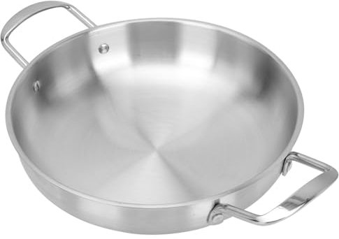 Cabilock Korean Noodle Pot Soup Pot Lid Stainless Pan for Cooking Ramen Pasta Household Tableware for Family Office Camping