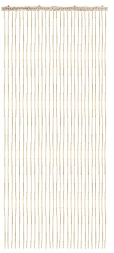 Bamboo Beaded Door Curtain Wooden Doorway partition Summer Door Curtain Hanging Door Curtain Curtain Hanging Summer Insect Fly Screen Wood Beaded Bamboo Door Curtain Blind Fly Mosquito net Hanging