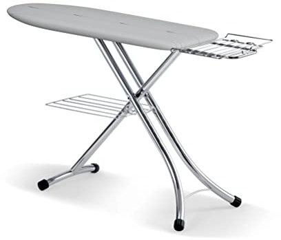 LAURASTAR Table à Repasser Prestige Board Housse Grise, 52 x 154 cm