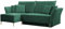 Ecksofa Mokoli mit Schlaffunktion 140x200 und Bettkasten, Ottomane Universal, Eckcouch, L-Form Couch mit Bettfunktion, Polsterecke, Wohnlandschaft (Füße: Gold, Tiffany 10)