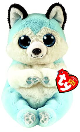 Ty Beanie Boos - Babyblau Husky Thunder - 15 cm, 2009299