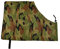 Sac d'aspirateur de rechange pour souffleur de feuilles, sac de ramassage de rechange pour col de 35 cm de circonférence-camouflage