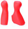 SPORTARC Couvercle de capot de levier de vitesses pour Ultegra 105 ST-6700 10 vitesses en gel de silice rouge