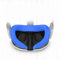 BeisDirect Cubierta facial de silicona VR compatible con auriculares Meta Quest 3 VR, antifugas de luz, a prueba de sudor, impermeable, almohadilla de repuesto para Meta Quest 3 (azul)