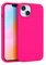 FELONY CASE - iPhone 15 Case - Neon Pink Silicone Phone Cover | Liquid Silicone with Anti-Scratch Microfiber Lining, 360° Shockproof Protective Case for Apple iPhone 15