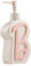 Collectibles Barbie Pumpspender für Seife, Lotion, Händedesinfektionsmittel, 345 ml, Hellrosa B Monogramm, offizielles Lizenzprodukt von Franco