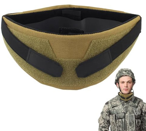 Airsoft-Halsschutz – Weste, Halsschutz, taktische Weste, verdickter Halsschutz, Nackenschutzpolster – Universalhalsband, taktische Weste, verdickter Halsschutz, taktische Weste, Universalhalsband