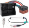 Getyjoe Autoradio Radioadapter Set Radioanschlusskabel Radio Antenne Adapter Kabel Autoradio Antennenadapter Iso Adapter Autoradio für Auto Stereo Audio Radio Head Unit Media Player Empfänger