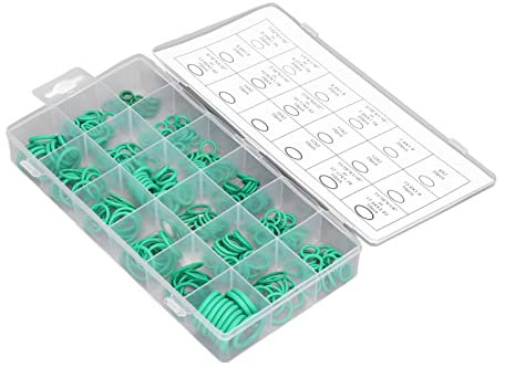 270 Stcs O Ring -Set, Gummi -Ring -Sortiment -Kit, Versiegelungsverschleiß, für Professionelle Sanitär, Wasserhahn, Automobile, Maschinen, Wartung, Wartung