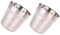 Alipis 1 Jeu Verre À Vin En Acier Inoxydable En Buvant Incassable Camp Gobelet De Pique- De Plein Air Verres À Vin Gobelets Isolé Tasse Boire Silver 2 Pièces