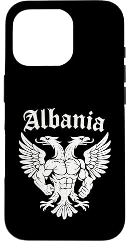 Epischer albanischer Adler - Albanien Flagge Hülle für iPhone 16 Pro