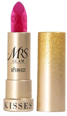 BPerfect x Mrs Glam – Mrs Kisses Lipstick – Shade: 11 Neon Flamingo – A knockout orchid pink – 3.5g