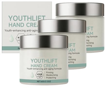 Handcreme mit Retinol und Hyaluronsäure – Intensiv feuchtigkeitsspendende und Anti-Aging-Handlotion für trockene Hände – schnell einziehende, nährende Reparaturpflege für trockene Hände (3)