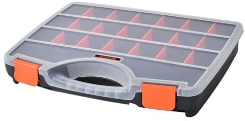 Tactix 320018 Werkzeug Veranstalter, 30 cm, schwarz/orange