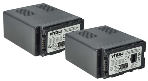 vhbw 2X Akku kompatibel mit Panasonic AG-HCM150