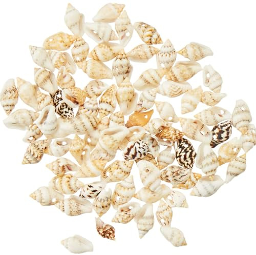 Baker Ross EF610 Natürliche Mini-Muscheln, für Kinder zum Basteln, 200 Stück