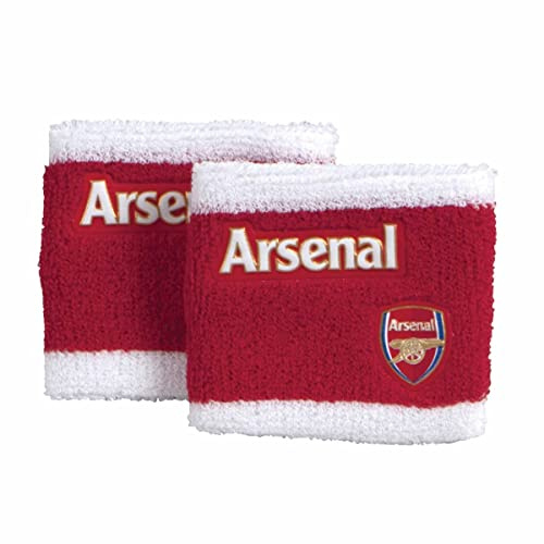 Arsenal FC Kid's Towelling Wristbands, Red, One Size