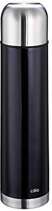 cilio 543407 Colore Isolierflasche, 18/10 Stahl, grau