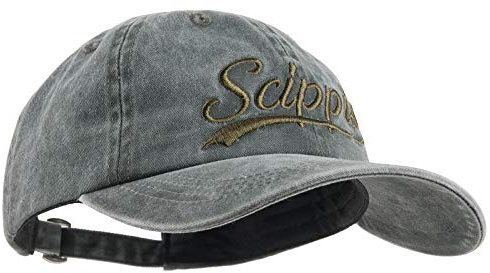 SCIPPIS Herren & Damen Basecap Baseball Schildmütze Snapback Kappe Mütze Cap Schriftzug« Oliv