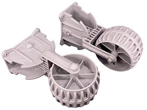 Gate 14 - Klappbare Heckräder für Tender, Schlauchboote, Kajaks 2 STK. Ø 135 mm