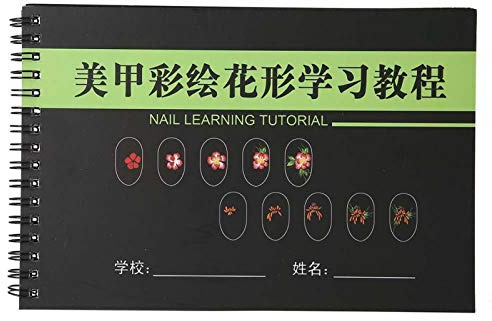 Nagelkunst Maniküre Übungen - Lernbuch für Nageldesign & Malen | Ideal für Anfängerinnen | Trainingsmaterial für Profis