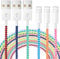 Frienda 15 Pcs Spiral Cable Protector Colorful PVC Spiral Phone Charger Headphone Cable Saver for USB Data Wire, Prevent Pets(45.3 Inch)
