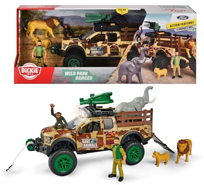 Dickie Toys Wild Park Ranger Set, Try Me 203837016 Tarnfarben