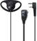 TechSide Kenwood 2-poliges Mikrofon mit Spiralkabel | Funkgerät | kompatibel mit TI-F8+ Midland G10 G11V CT890 BaoFeng UV-82 UV5RA Sicherheitsüberwachung SoftAir (TSTV Form D)
