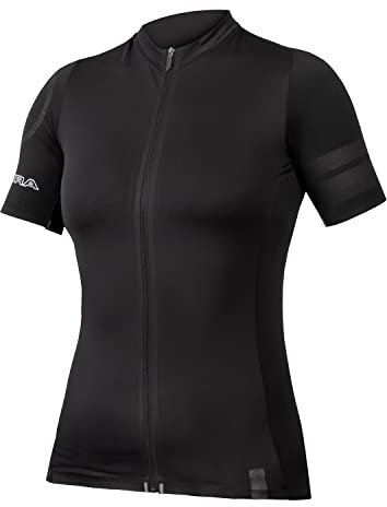 Endura Damen Pro SL Radtrikot, kurzärmelig, Größe M, Schwarz