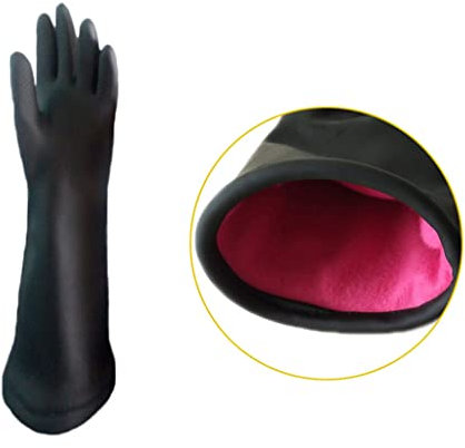 SUNPRETTY Haustierpflegehandschuhe wasserdichte Fäustlinge zum Baden und Massieren von Katzen, Hunden, Pferden und Anderen Tieren, Länge 13,7/22,8 Zoll, Reinigungsmittel, Pflegehandschuhe