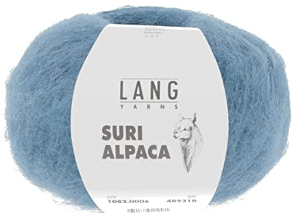 Lang Yarns - Suri Alpaca 0006 blau 25 g