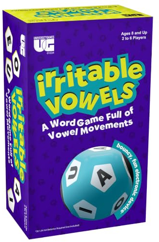 University Games Irritable Vowels, Blue