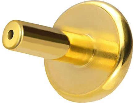 PIERCINGLINE Titan Labret mit Push Fit OHNE AUFSATZ Piercing Ohr Conch Tragus Lippe Nase Medusa Farb & Größenauswahl