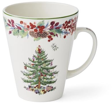 Christmas Tree Annual 2023 Mug Single, Red, Green