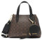 Calvin Klein Damen Millie 2-in-1 Mini-Umhängetasche mit DREI Fächern, Braun/Khaki/Schwarz