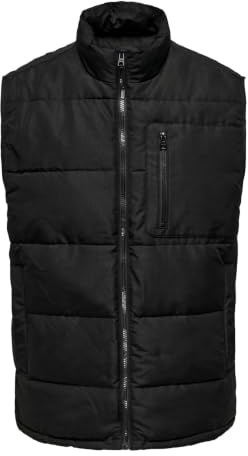 Only & Sons Herren Onsjake Quilted Vest Otw Steppweste (1er Pack)