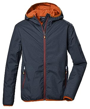 killtec Jungen Funktionsjacke/Outdoorjacke mit Kapuze KOS 279 BYS JCKT, dunkelpetrol, 116, 41465-000