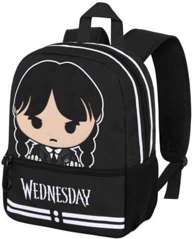 Wednesday Cute-Sweet Rucksack, Grau, 26 x 33 cm, Kapazität 9,5 L