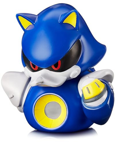 TUBBZ Erstausgabe Metal Sonic Sammlbare Vinyl-Gummiente - Offizielle Sonic The Hedgehog Merchandise - Retro-Videospiele, Filme & TV