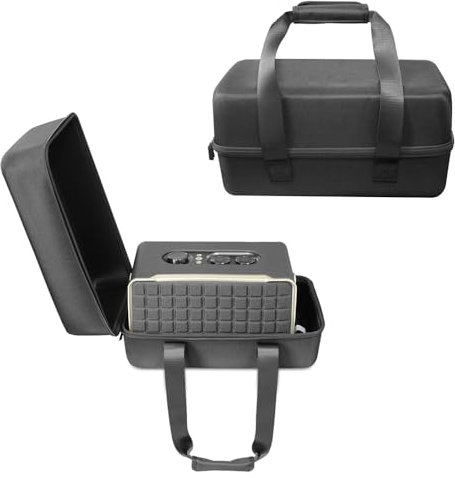 EUGOOCX Funda rígida de viaje para accesorios de altavoz Bluetooth JBL Authentics 300